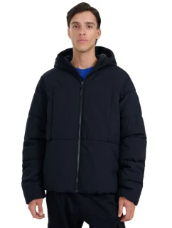 Pánska páperová bunda 4F M0710 deep black 4FWAW25TDJAM0710 20S pánska