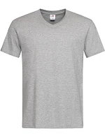 Stedman Classic-T Tričko s výstrihom do V 05.2300 šedá melírovaná