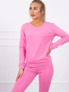 Svetloružová tepláková súprava