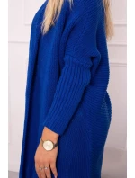 Sveter s netopierími rukávmi nevädzovo modrý Sveter s netopierími rukávmi nevädzovo modrý