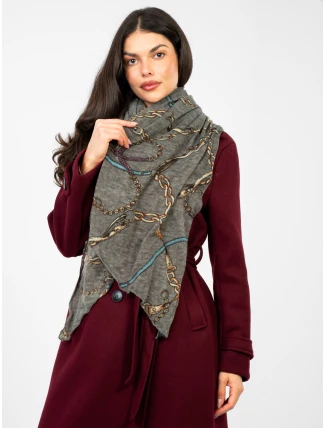 Závoj AT CH F67024.26 khaki