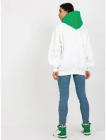 Mikina EM BL 696.68 bielo zelená