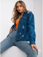 Dámska bunda RO KR CKT 4006 16x modrá Dámska bunda RO KR CKT 4006 16x modrá