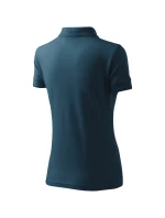 Dámska polokošeľa Pique Navy Blue