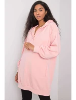 Dámska mikina Model EM-BL-ES-21-528.12X Pink - Ex Moda Dámska mikina Model EM-BL-ES-21-528.12X Pink - Ex Moda