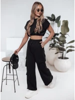Dámsky set CHICBASE black FashionStreet AY1121 Dámsky set CHICBASE black FashionStreet AY1121