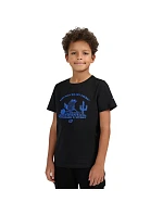 Chlapčenské tričko 4F M2815 tmavočierne 4FJWSS26TTSHM2815 20S