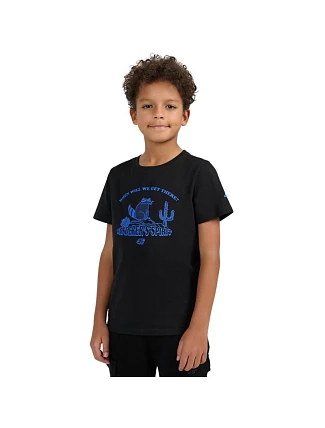 Chlapčenské tričko 4F M2815 tmavočierne 4FJWSS26TTSHM2815 20S