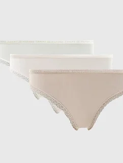 Dámske čipkované tangá 3 Pack UW0UW02824-0XY - Tommy Hilfiger