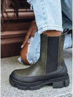 Dámske čižmy FROSTFALL green FashionStreet ZY0354 Dámske čižmy FROSTFALL green FashionStreet ZY0354