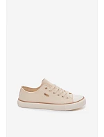 Dámske nízke tenisky Big Star TT274773 Beige Dámske nízke tenisky Big Star TT274773 Beige