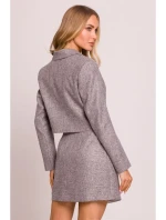 M853 Blejzr so skráteným strihom - grafitový