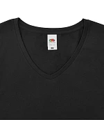 Fruit of the Loom Lady-Fit Iconic 150 V-Neck T Dámske tričko s výstrihom do V 16.1444 červené