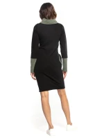 Dámske šaty Tessita T360 7 čierno / khaki - Tessita Dámske šaty Tessita T360 7 čierno / khaki - Tessita