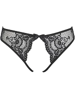 Dámske sexy nohavičky V-9863 black - Axami