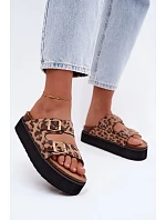 Šľapky na platforme, model 229729 Step in style