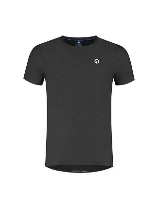 Bežecké tričko Rogelli ESSENTIAL, sivé, veľkosť M