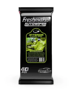 Vlhčené utierky na čistenie interiéru auta 40 ks,