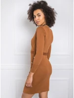 Šaty EM SK PL3965.14p svetlo hnedá Šaty EM SK PL3965.14p svetlo hnedá