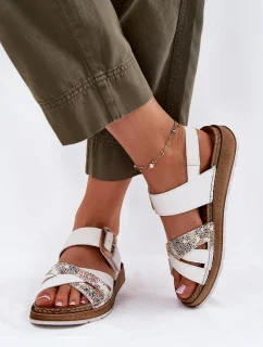 Sandále model 215160 Krok vo veľkom štýle