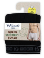 Pánske boxerky z bio bavlny GREEN EcoSMART BOXER - Bellinda - čierna