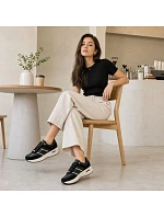 Dámske čierne kožené čižmy Filippo DP7772 women's