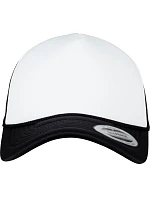 Flexfit 6005FC 5-panelová čiapka typu Trucker 55.05FC čierna/biela/čierna Flexfit 6005FC 5-panelová čiapka typu Trucker 55.05FC čierna/biela/čierna