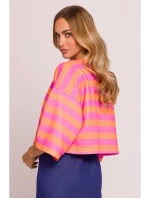 M844 Viacfarebný top s potlačou - model 3