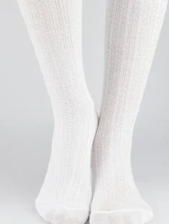 BAVLNENÉ ŽAKÁROVÉ PANČUCHY SO VZOROM RB009