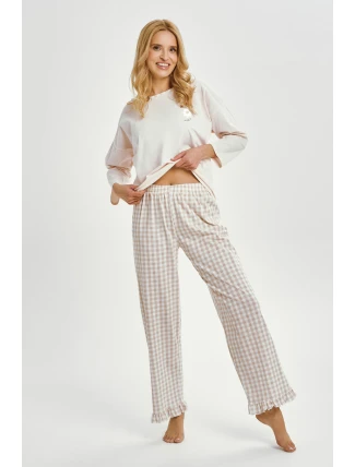 3438 DÁMSKE DLHÉ PYŽAMO VERA S-XL