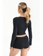 Bezšvové tričko s dlhým rukávom