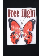 Blúzka Free Flight čierna