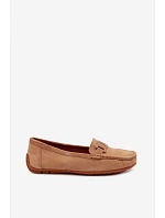 Dámske módne semišové mokasíny Camel Rabell