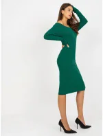 Dámske šaty EM SK 674 tmavo zelené