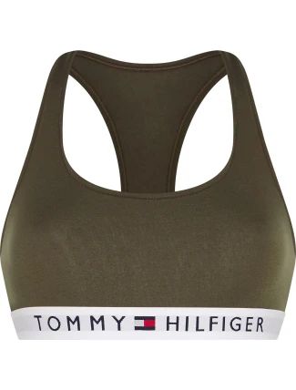 Bralette podprsenka UW0UW02037 RBN khaki - Tommy Hilfiger