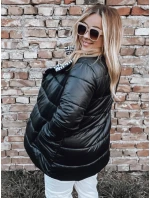 Dámska prešívaná bunda VETIS black FashionStreet TY2976 Dámska prešívaná bunda VETIS black FashionStreet TY2976