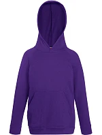 Fruit of the Loom Kids Lightweight Hooded Sweat Detská mikina s kapucňou 16.2.2009 fialová Fruit of the Loom Kids Lightweight Hooded Sweat Detská mikina s kapucňou 16.2.2009 fialová