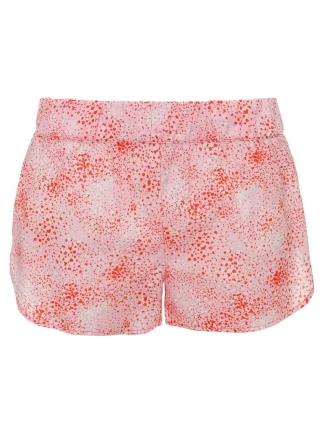 Dámske pyžamo QS6479E-SPN ružovobiela - Calvin Klein