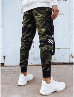 Pánske bojové nohavice zelené FashionStreet UX4201