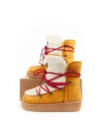 D.Franklin Snowshoes Dámske zimné módne kožušiny zateplené Mustard Women's D.Franklin Snowshoes Dámske zimné módne kožušiny zateplené Mustard Women's