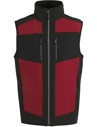 Regatta TRA 907 2-vrstvová softshellová vesta „E-volve“ 36.A907 classic red/black Regatta TRA 907 2-vrstvová softshellová vesta „E-volve“ 36.A907 classic red/black