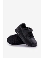 Sneakersy Dziecięce Na Rzep Czarne Krissandra