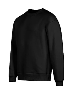 Mikina Vibe Crew, unisex, čierna