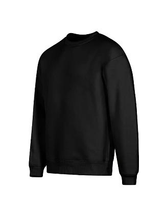 Mikina Vibe Crew, unisex, čierna Mikina Vibe Crew, unisex, čierna