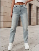Dámske džínsové nohavice so širokými nohavicami WIDENO modré FashionStreet UY2492