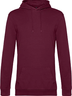 B&C #Hoodie Pánska mikina s kapucňou 01.U03W wine