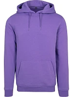 Build your Brand BY 011 Mikina s kapucňou z hrubej bavlny 56.0011 ultra violet