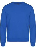 Mikina Clique Miami Roundneck Unisex 67.1030, kráľovská modrá