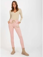 Tepláky RV DR 6650.81P svetlo ružová