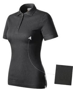 Tričko Resist Heavy Polo ebony gray